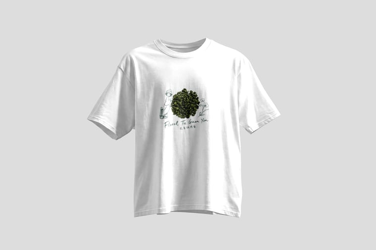 Tee — Floral Tie Guan Yin