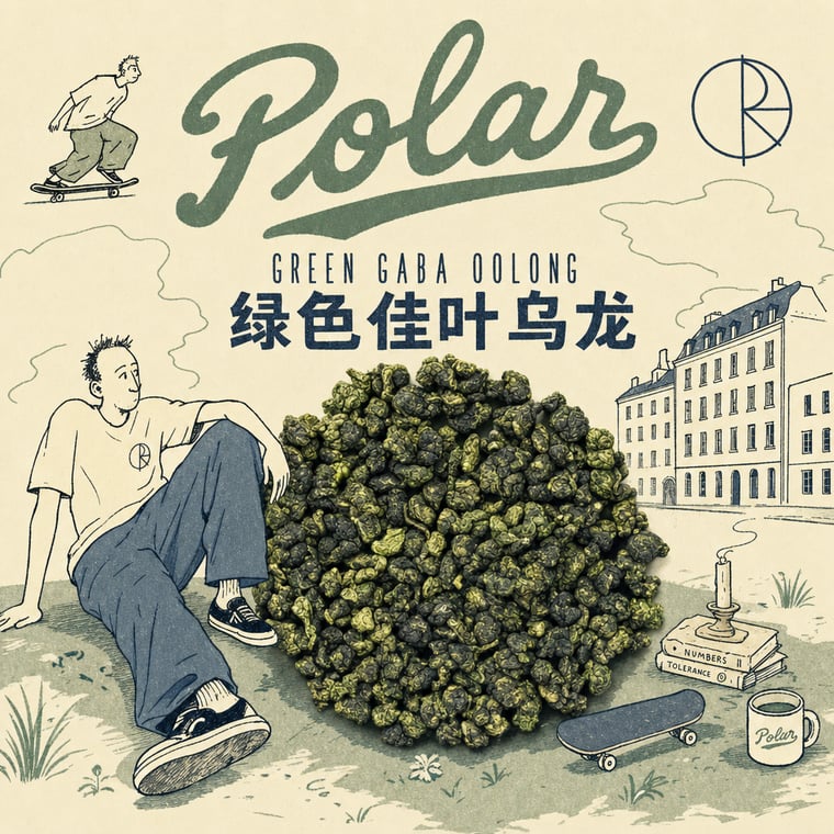 The design — Green GABA Oolong