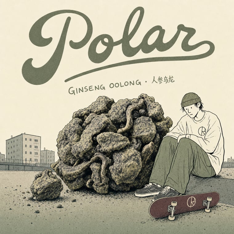 The design — Ginseng Oolong