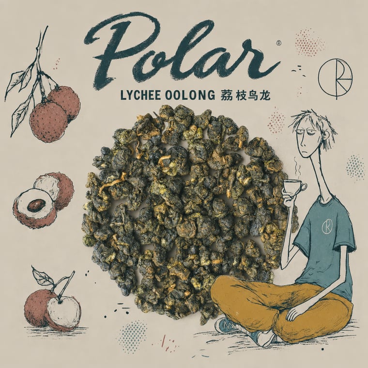 The design — Lychee Oolong
