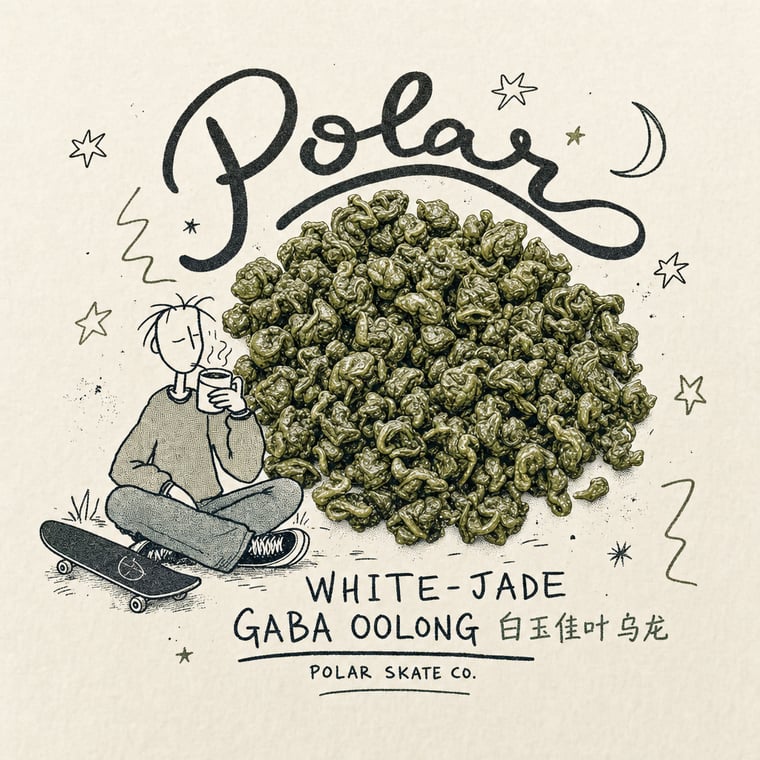 The design — White Jade GABA Oolong