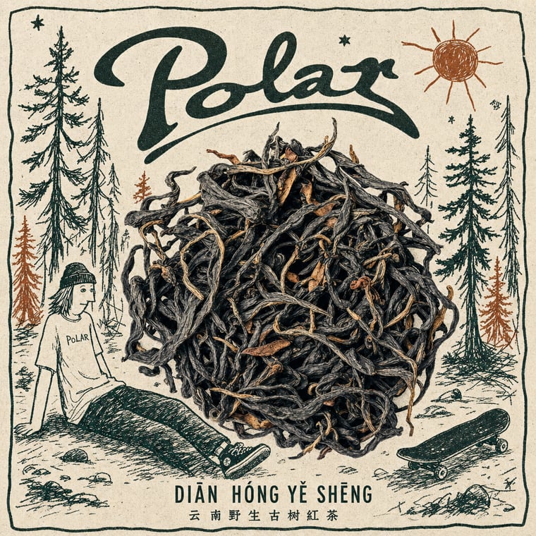 The design — Diān Hóng Yě Shēng